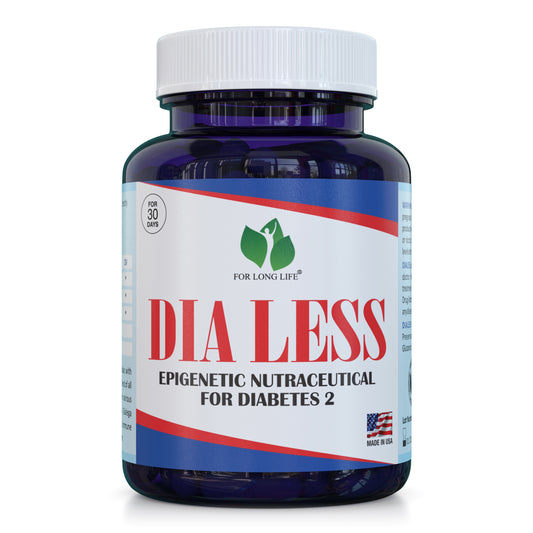 Daily support against diabetes type II - 120 capsules - Dialess