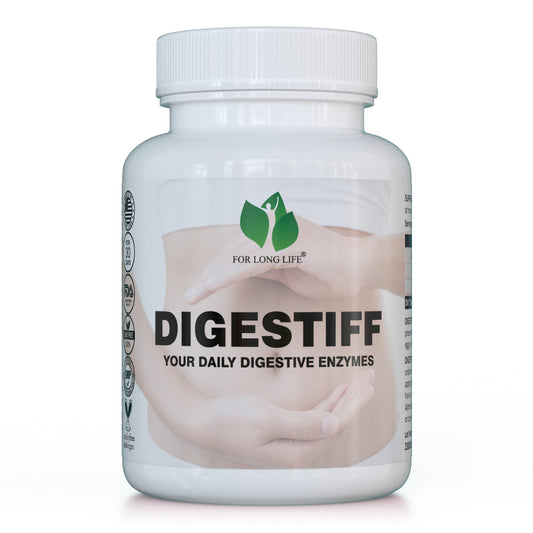 Digestive support through enzymes - 60 capsules - DIGESTIFF