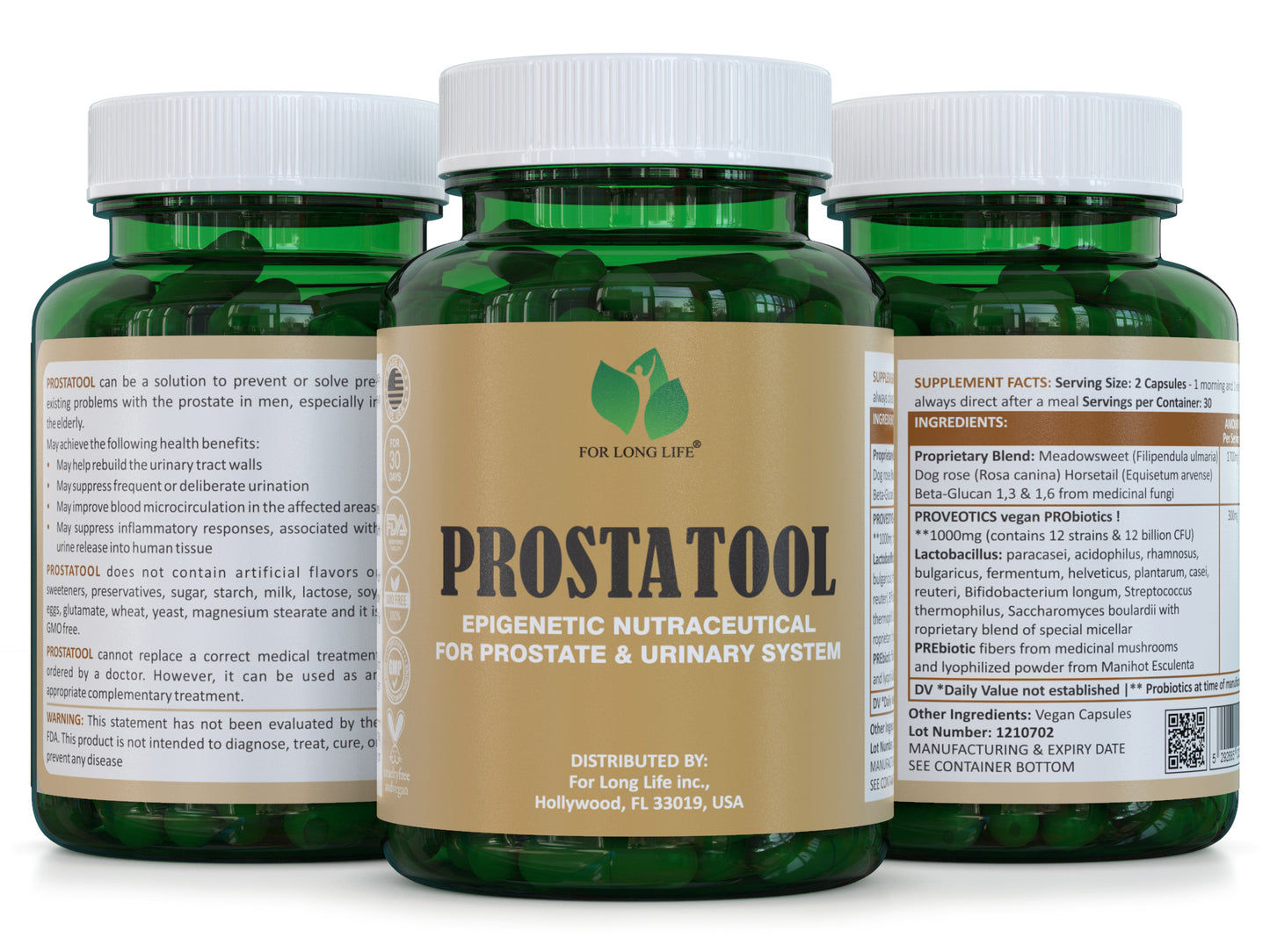 Prostate support - 120 Capsules - PROSTA TOOL