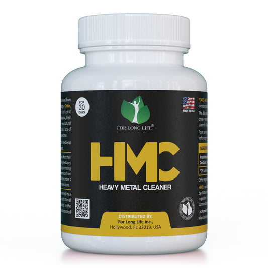 HMC – Heavy Metal Cleanser, reinigt den Körper von Giftstoffen und Schwermetallen, Nahrungsergänzungsmittel 30 g