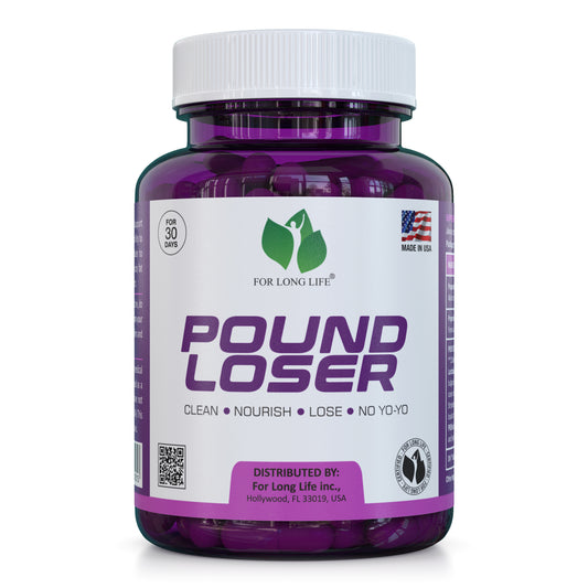 Weight Loss Supplement, Metabolism Support with Health Booster, Dietary Supplement - 120 Capsules - POUND LOSER